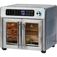 T Extra Large Air Fryer, Convection Toaster Oven with French Doors, Stainless Steel 1