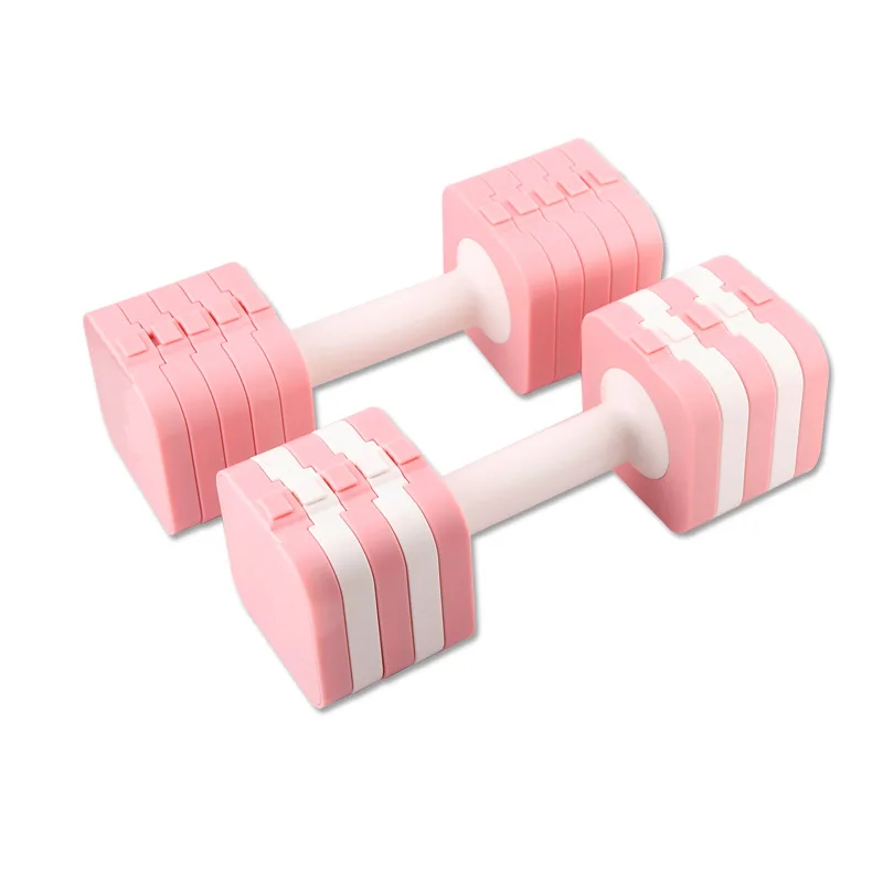10kg Household Lady Dumbbells A Pair Of Detachable Household Yoga
