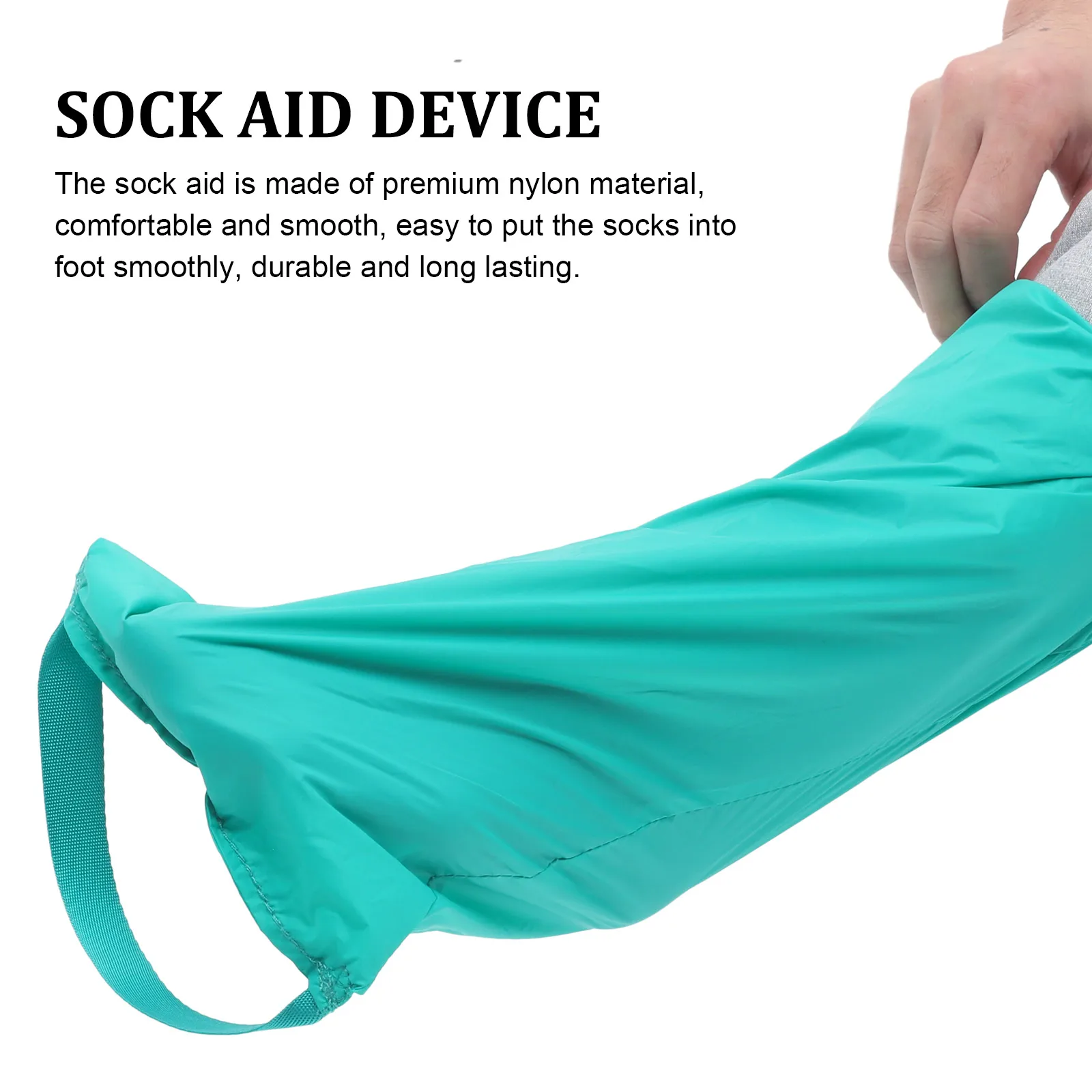 Sock Aid Compression Stocking Remover Ostomy Bag Auxiliary Tool Sock Aids for Putting Socks Men Pregnant Woman Strap