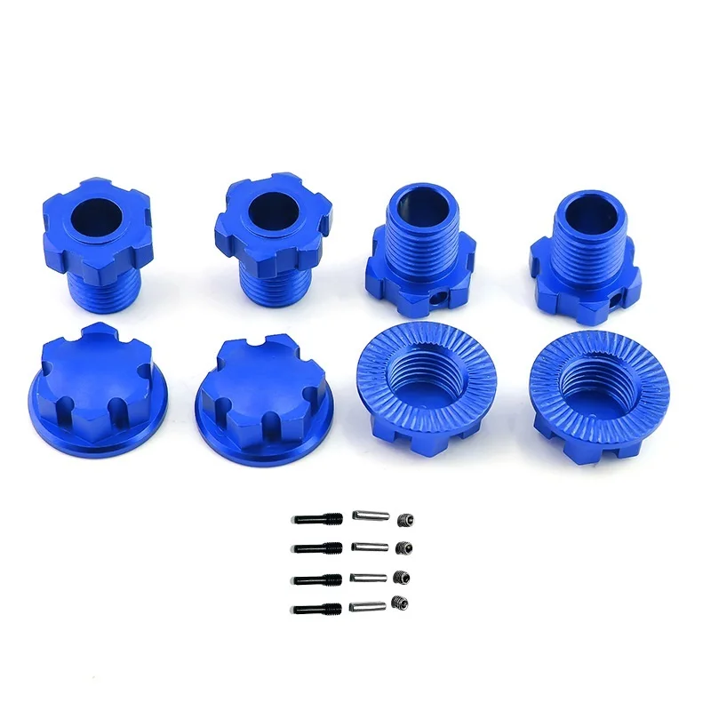 Metal 17mm Splined Wheel Hex Hub Adapter 8654 for Traxxas 1/10 E
