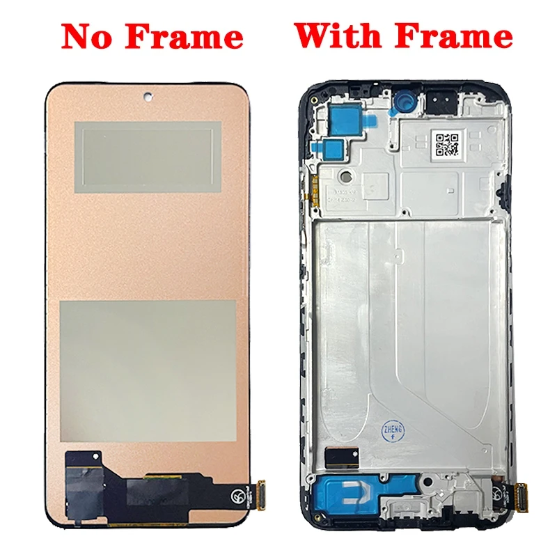 AA+ For Xiaomi Redmi Note 10 4G LCD with Frame M2101K7AG