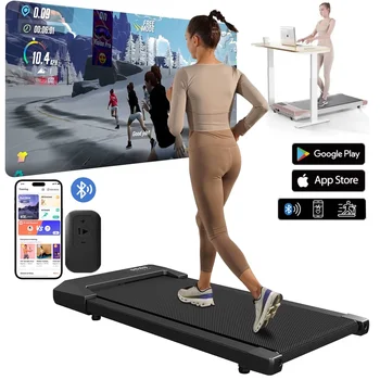 Walking Pad Laufband 2,5 HP, 136 kg, Bluetooth & LCD