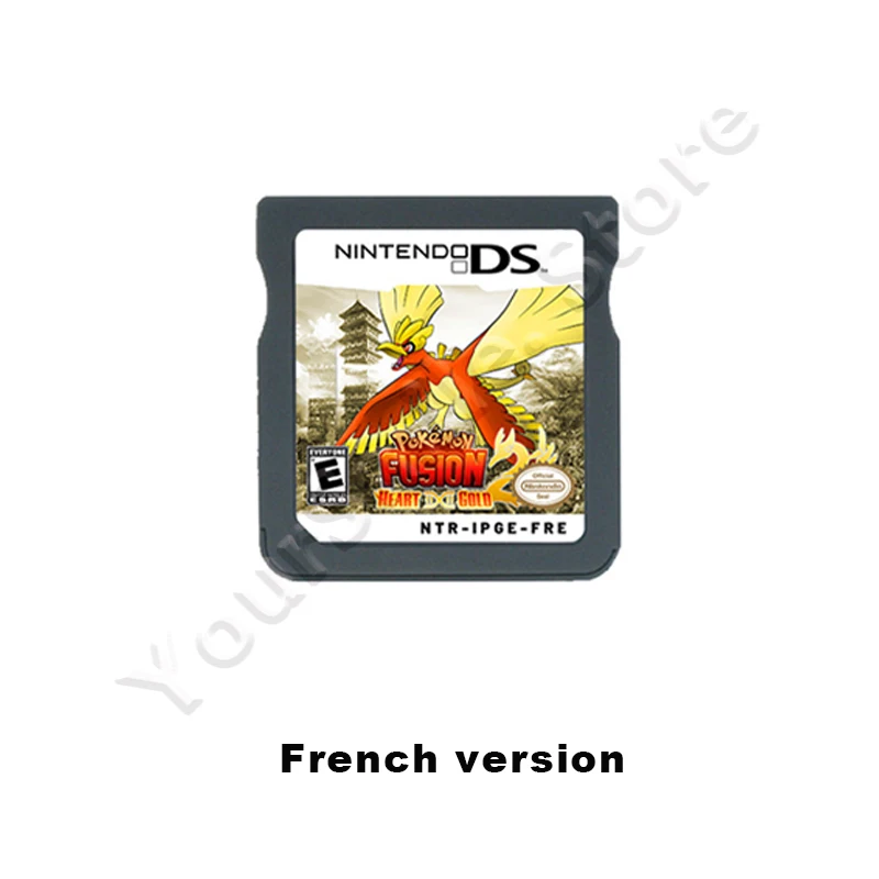 New Ds Game Cartridge Video Game Console Card Pokemon Fusion 2