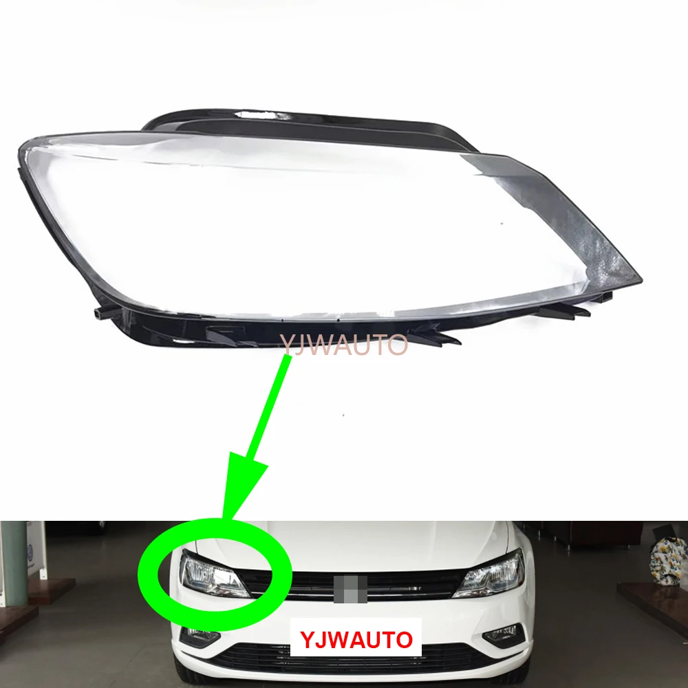 

Крышка автомобильной фары для VW Jetta Lamando 2015-2018, сменный передний абажур