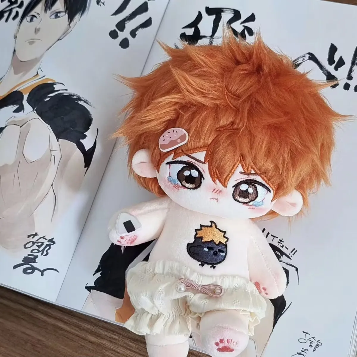 

Аниме Haikyuu Shoyo Hinata Shoyo 20 см игра плюшевое хлопковое тело косплей платье s Монстр плюшевый подарок