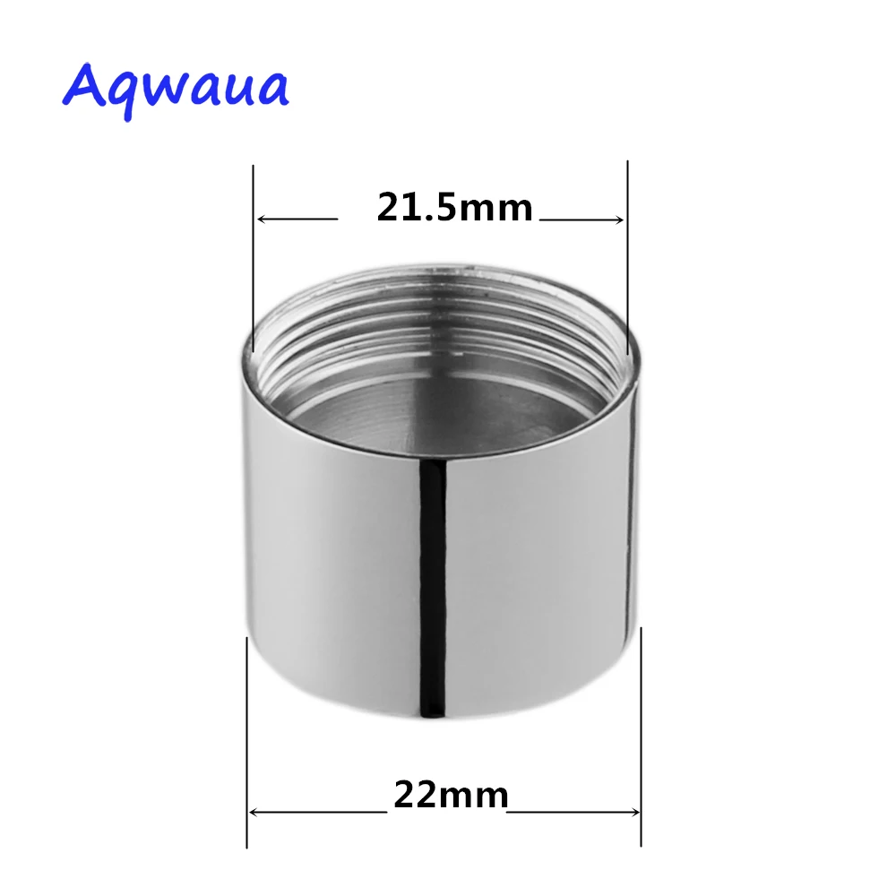 Aqwaua Water Saving Faucet Aerator 22MM Female Thread 4L/Min Crane Nozzle Attachment Spout Bubbler Tap Filter for Bathroom Mixer