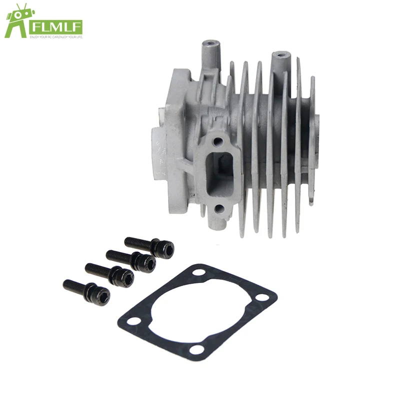 

Cast 30.5CC Cylinder Head Kit Fit for 1/5 HPI ROFUN BAHA ROVAN KM BAJA Losi 5ive T FG GoPed RedCat Rc Car Toys Parts