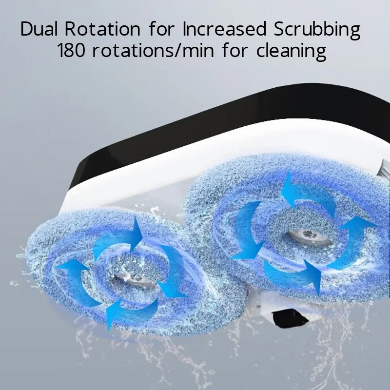 Smart Mopping Robot Sweeping Robot Household Full Automatic Dual Rotation Floor Washing Mopping Machine Robot Cleaner 3