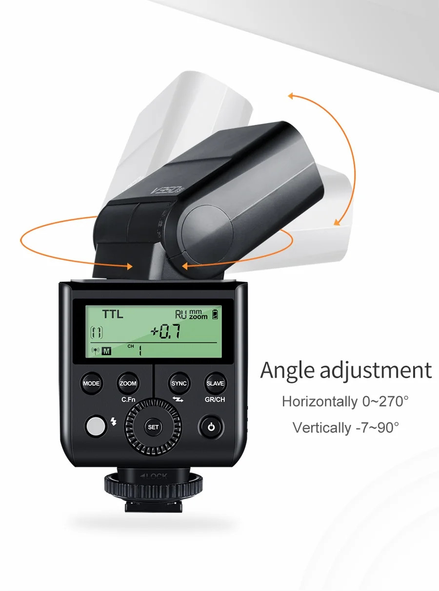 Godox V350C V350N V350S V350F V350O TTL HSS Camera Speedlite Flash Built-in Lith