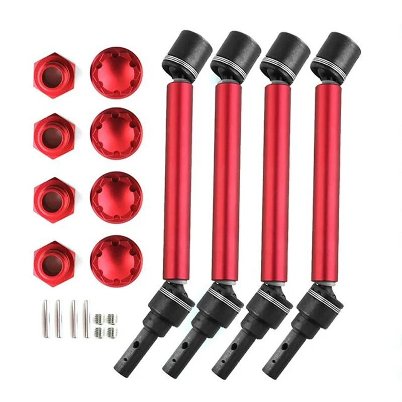Ejes De Transmisión CVD Para Traxxas E-Maxx 3906 1/10 - Juego De Repuesto, Compatibles Con Buggy
