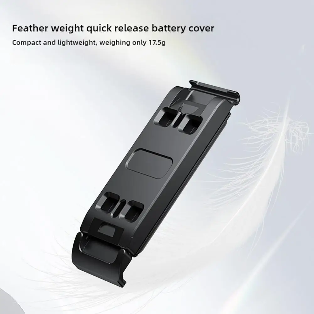 Description Picture 5 of itemFor Insta360 Ace Pro2 Battery Cover Sports Camera ACE/AC Interface Battery Cover Support Original Quick Release Aluminum Alloy