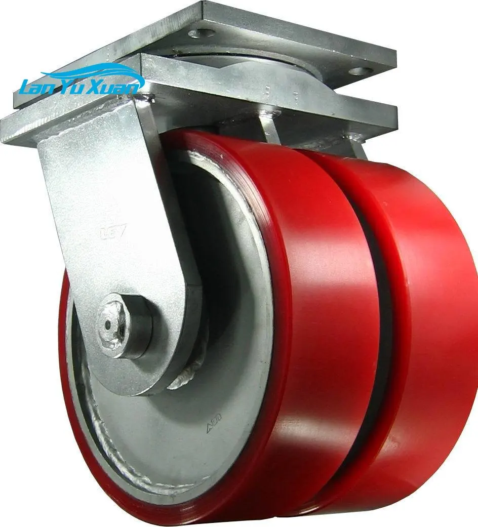 

3 ton heavy duty pu caster wheel
