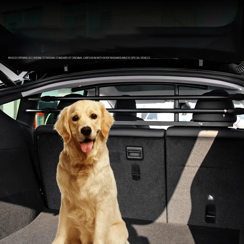 

Livingfun Applicable to Tesla Model Y Dog Car Barrier Trunk On-board Pet Railing Tesla Car Parts On-board Car Barrier