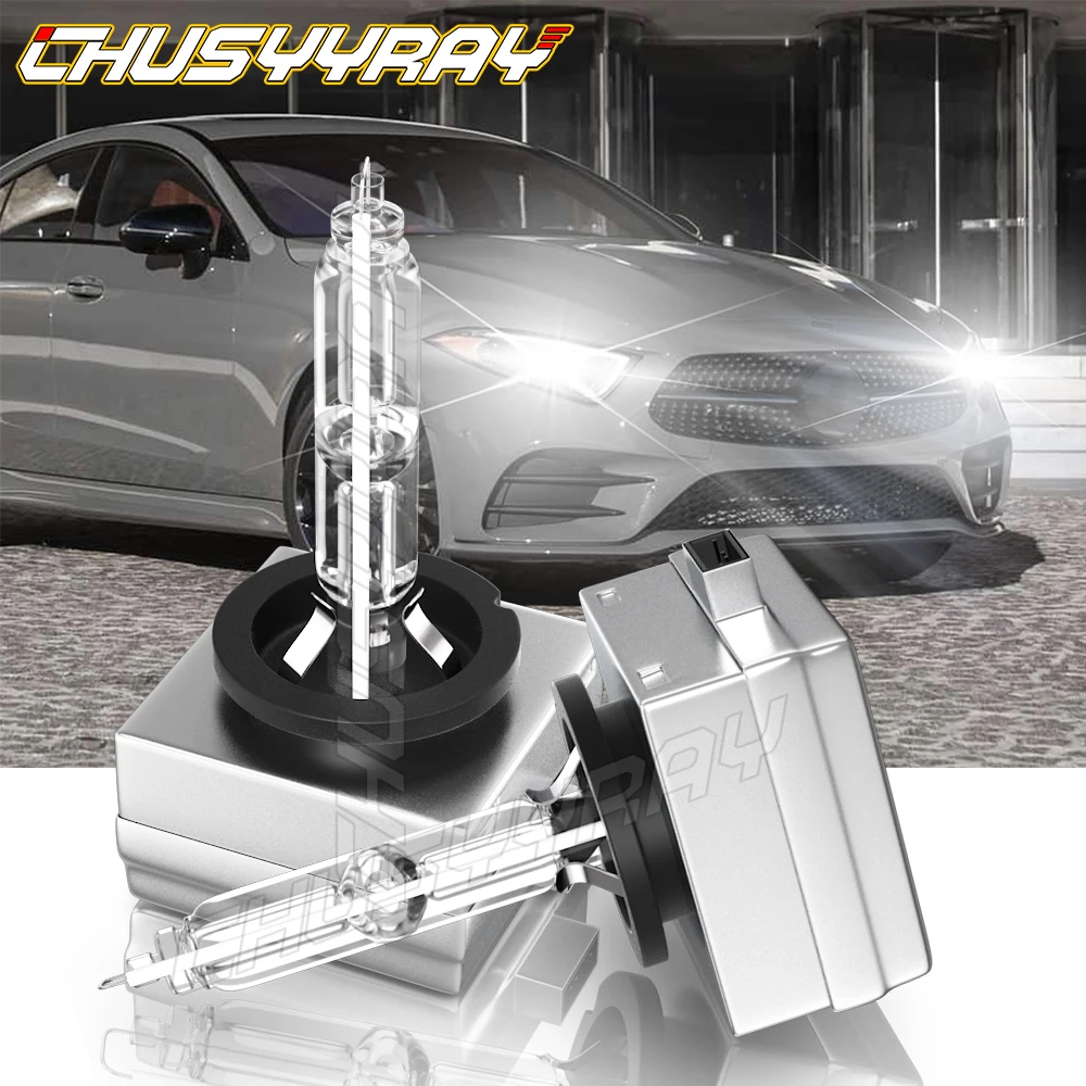 

CHUSYYRAY Car lights Compatible For Mercedes-Benz S550 2007-2010 D1S/D1R HID Headlight Hi-/Low Beam Bulbs kit Car accsesories