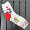 Sanrios Cotton Socks Anime Figure HelloKittys Mymelody Mid-calf Socks for Women Short Socks Summer Sock 13-18 Y Kids Girls Gifts 2
