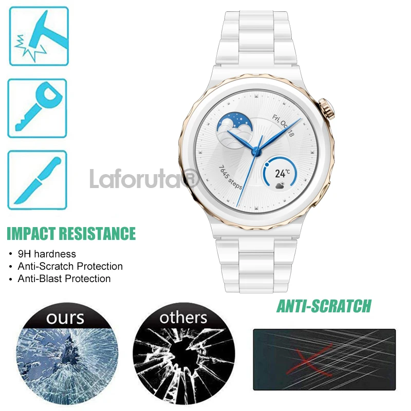 HUAWEI WATCH GT3PRO 46mm【9Hガラスフィルム】 Amazon.com: MTHGH Screen Protector for HUAWEI Watch GT 3 Pro