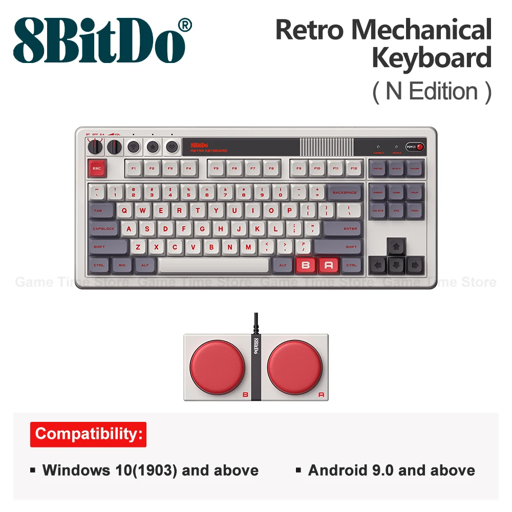 Bluetoothメカニカルゲーミングキーボード,87キー,デュアル