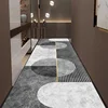 Modern Home Long Corridor Carpet Non-slip Stairway Rug Hotel Lobby Passageway Runner Customizable Washable Room Decor Floor Mats 3