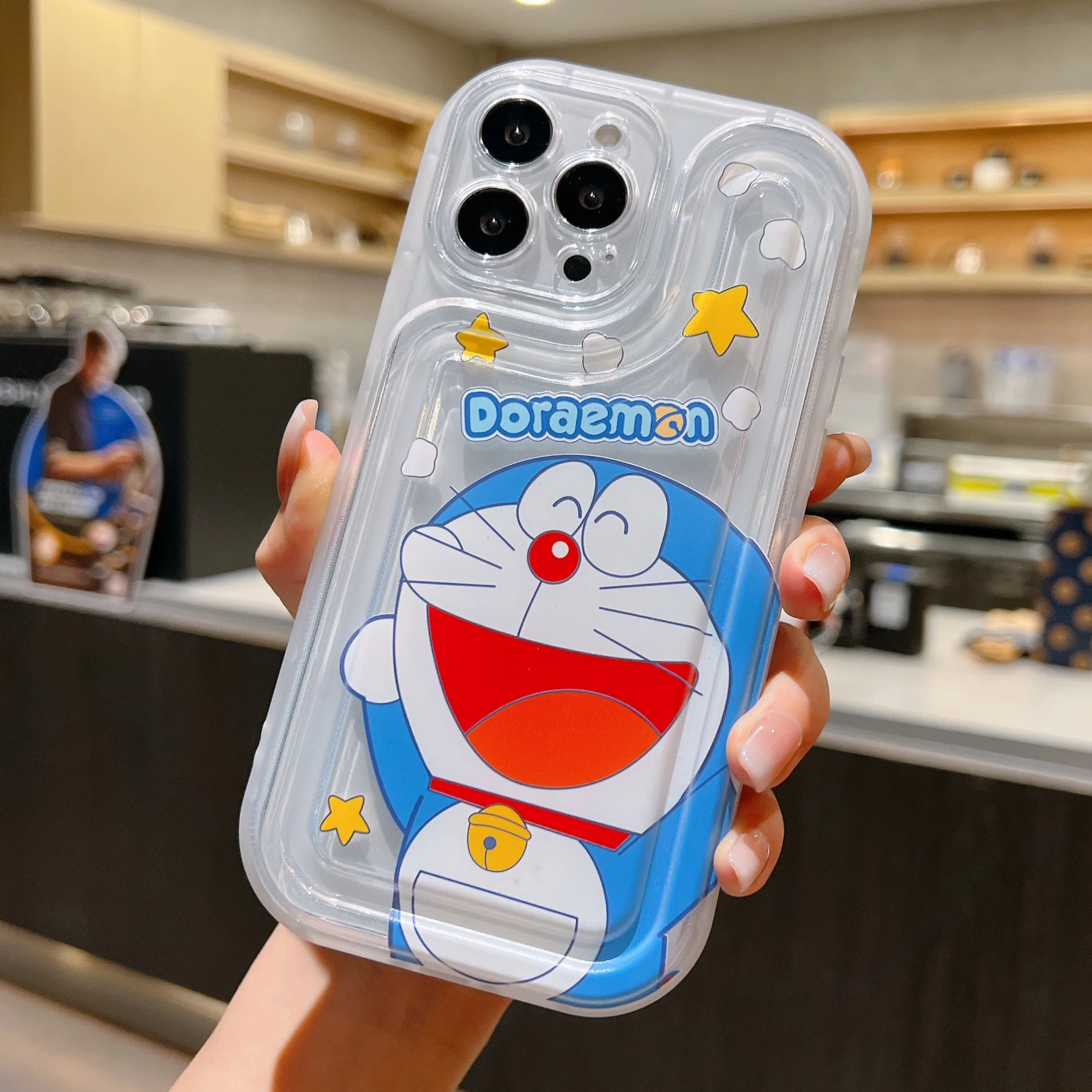 DORAEMON Kawaii Iphone 11 Cases for Women Cartoon Cover for Iphone