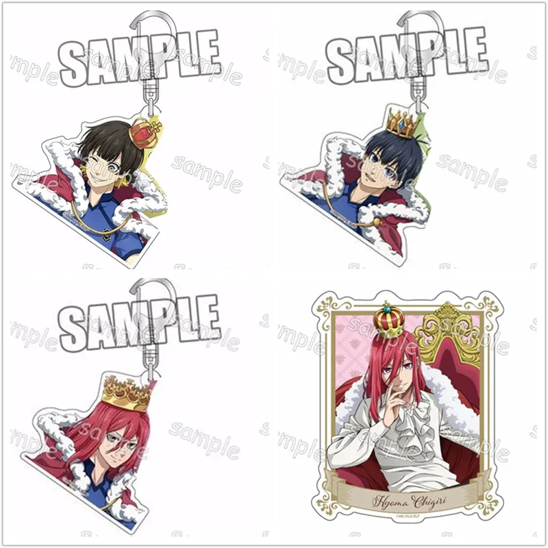 BLUE LOCK Keychain Doll Anime Meguru Bachira Yoichi Isagi Hyoma Chigiri
