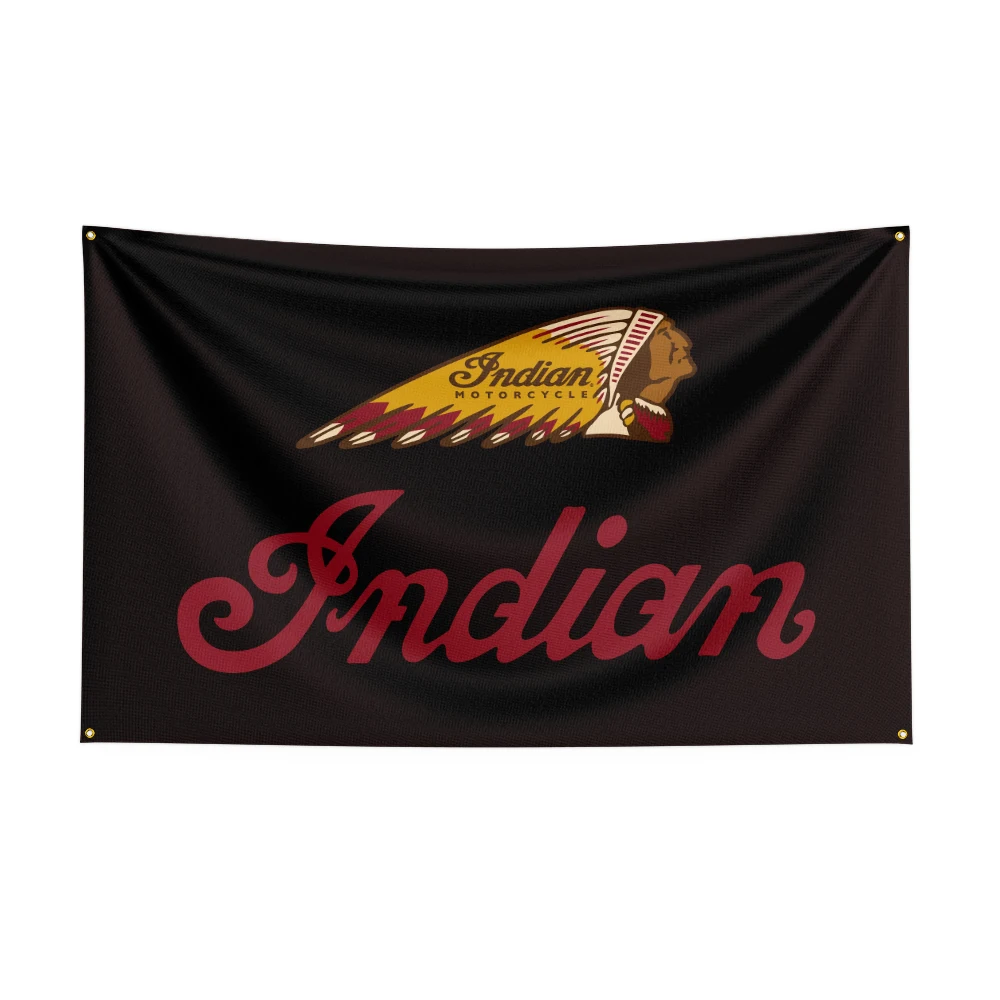 

3x5 Fts Indians Motorcycle Flag for Decor