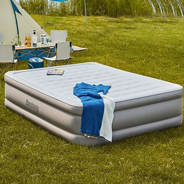 Beach Floor Mattress Sleeping Folding Inflatable Double Mattress Foldable  Covers Colchao Inflavel Casal Outdoor Furniture