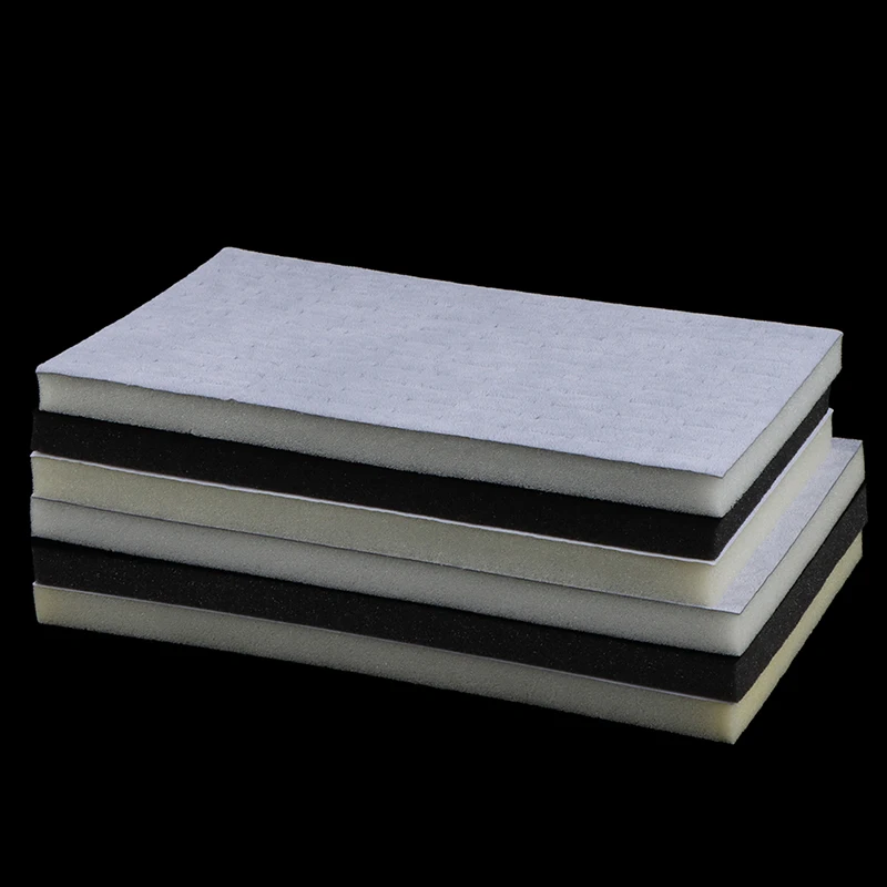 1PCS Jewelry Foam Tray DIY Inserts Liners Grey/Black Velvet Jewellery