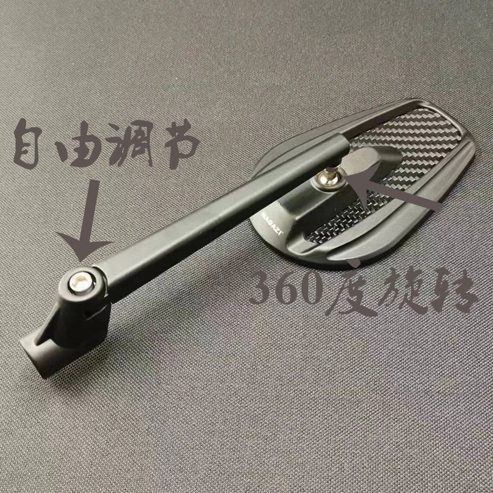 New 2023 Motorcycle Mirrors Side mirror For Honda CB1000R CB599 / CB600 HORNET GROM MSX125 CB190 Aluminum alloy Carbon fiber