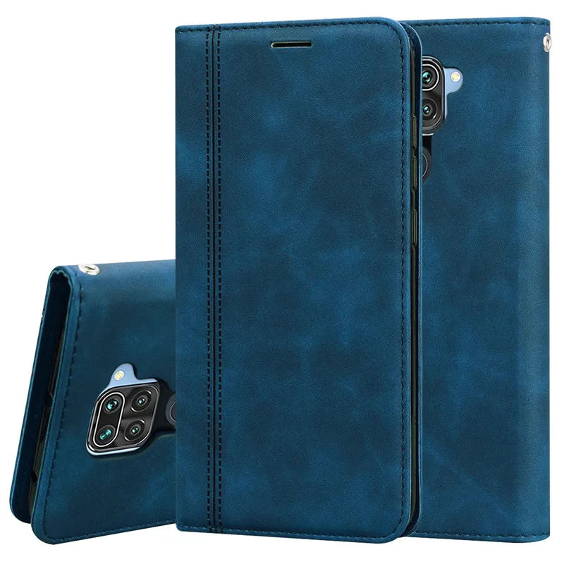 High Quality Leather Flip Case For Xiaomi Redmi Note Cover Card
