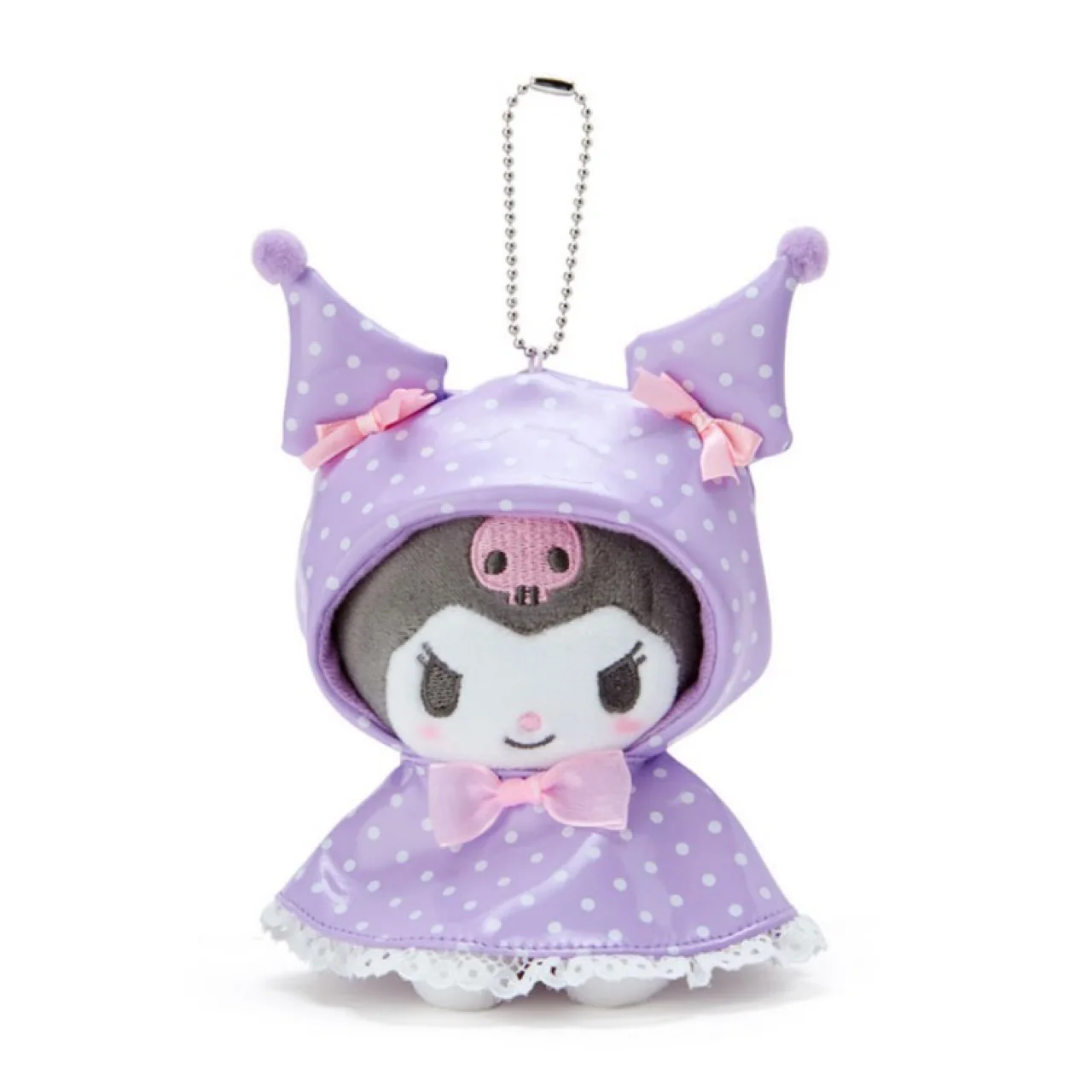 Sanrio Cross Dressing Raincoat Plush Keychain Ornaments Kawaii Bag Decor Pendant Cartoon Sanrio Accessories Toys For Kids Girl 3