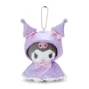 Sanrio Cross Dressing Raincoat Plush Keychain Ornaments Kawaii Bag Decor Pendant Cartoon Sanrio Accessories Toys For Kids Girl 3