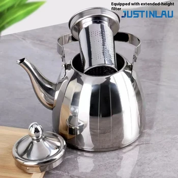 Stainless Steel Tea Pot with Filter 1