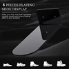 6 Pack Floating Shoe Shelves,Acrylic Wall Mounted Shoe Display Shelves,For Display Collectible Shoe&Sneaker 5