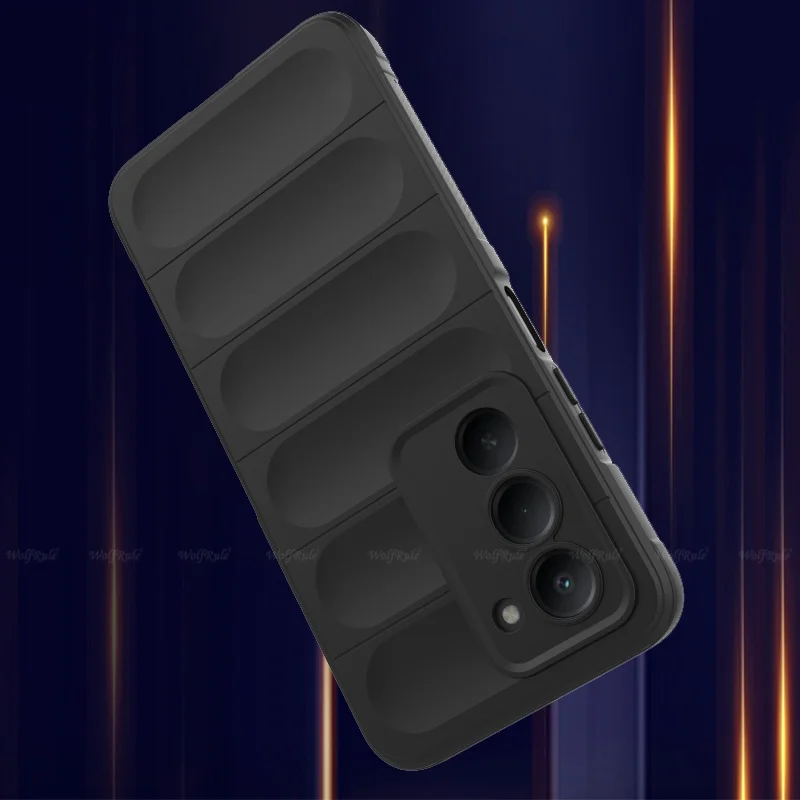 Shockproof Rubber TPU Phone Case with Full Lens Protection