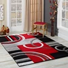 Modern Geometric Carpet for Living Room Home Decoration Soft Flannel Sofa Table Large Area Rugs Bedroom Bedside Floor Mat Tapete 4