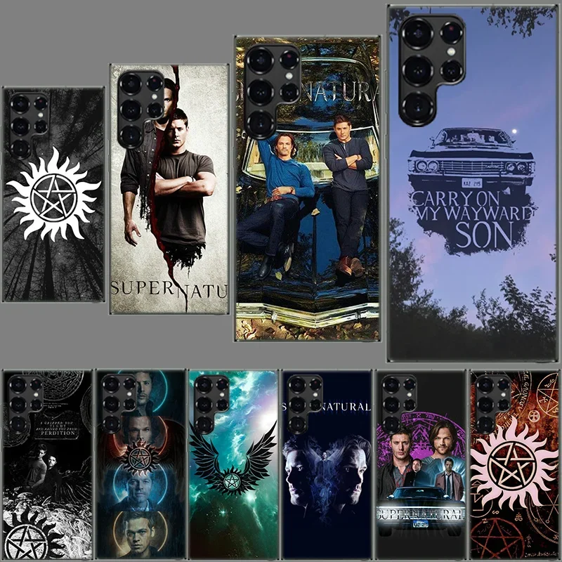 Сверхъестественный прозрачный чехол Babaite SPN Dean и Sam для Samsung Galaxy S24 S23 S22 Ultra S21 S20 FE TPU Capa Phone Cases S10 5G S9