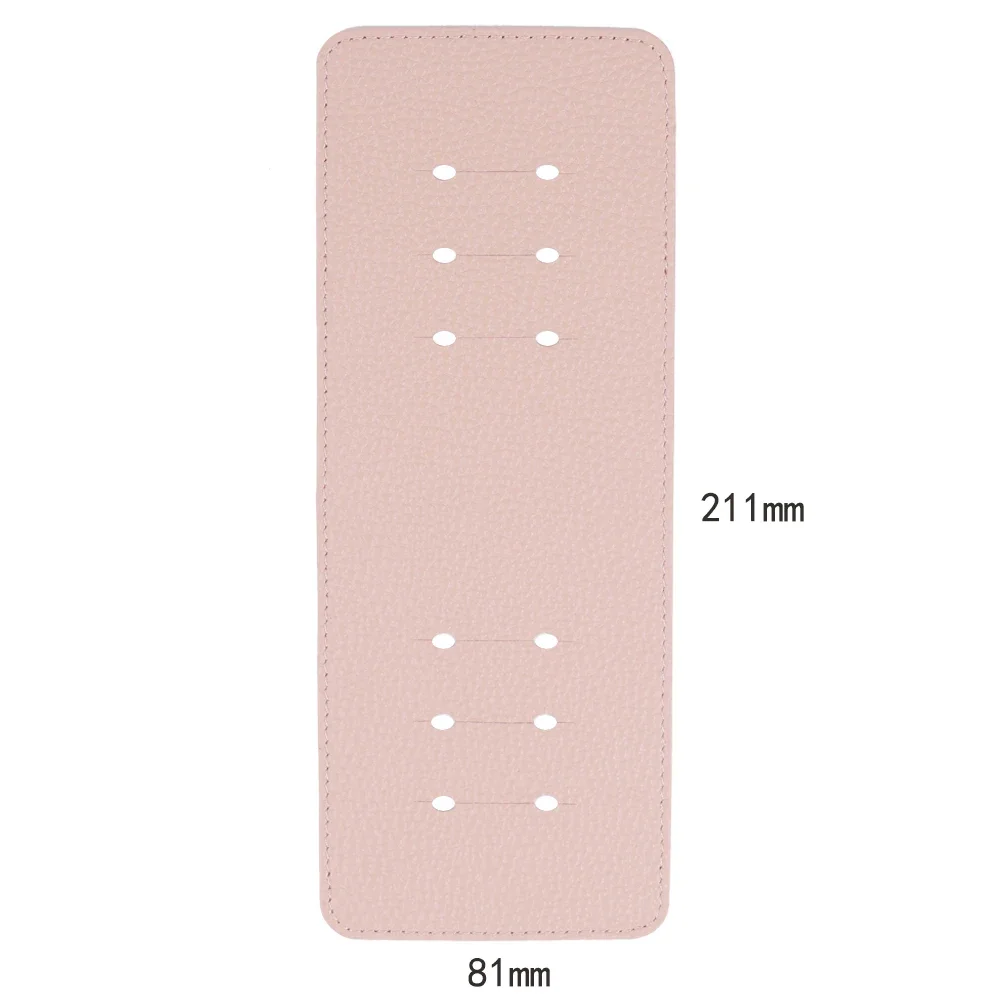 Moterm A5 Size Rings Protector Double-Sided Genuine Pebbled Grain Leather Rings Planner Accessory For Preventing Mark of Binder 2
