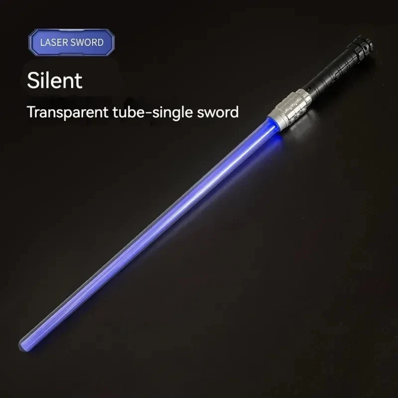Laser Sword Star Retractable Lightsaber for Kids with Sound&Light, Parent-Child Interactive Toy Red Blue Green Glow Stick Sword