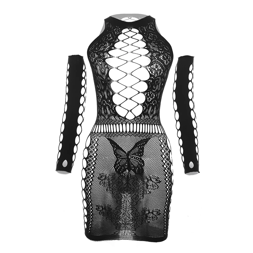 Gentleman Party Wear Erotic Club Dress with Glove Fishnet Lingerie Porno Costumes Sexy Underwear Fetish Gay Sissy Men Clothes men stretch g string panties men stretch thong underwear men lingerie briefs men lingerie underwear