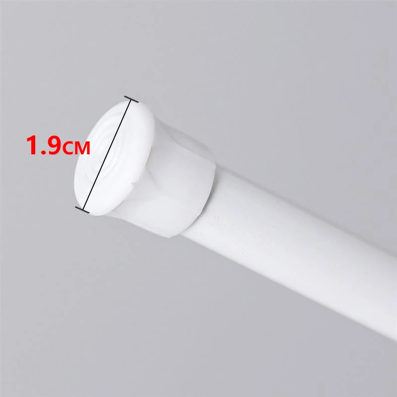 Multi Purpose Spring Loaded Extendable Sticks Telescopic Net Voile Tension Curtain Rail Pole Net Rods Curtain Telescopic Pole curtain rod