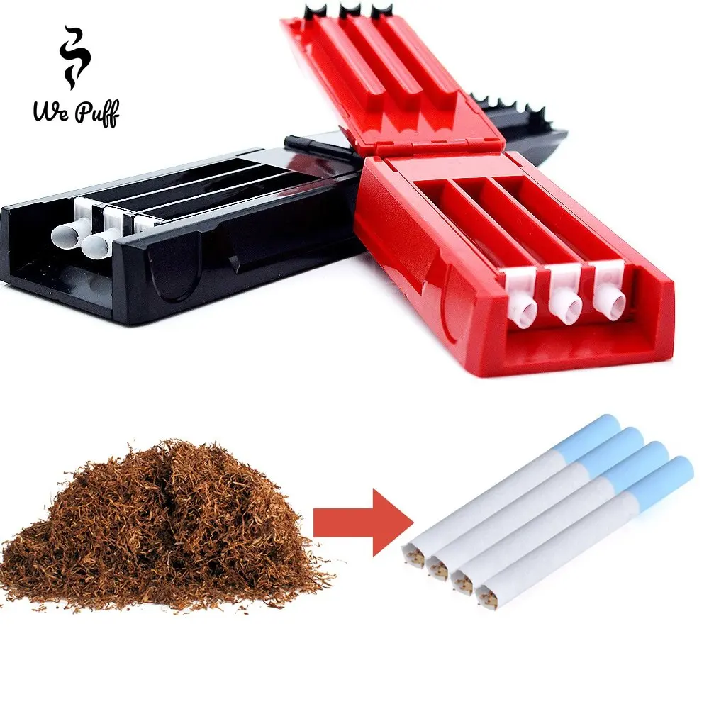 WE PUFF 8mm Tube Cigarette Rolling Machine Triple Tubes Manual Tobacco