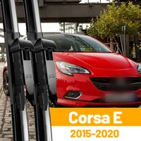 Wiper Front Wiper Blades For Opel Corsa E 2015-2020 2016 2017 2018 Windshield Windscreen Front Window 26"15" Accessories 1