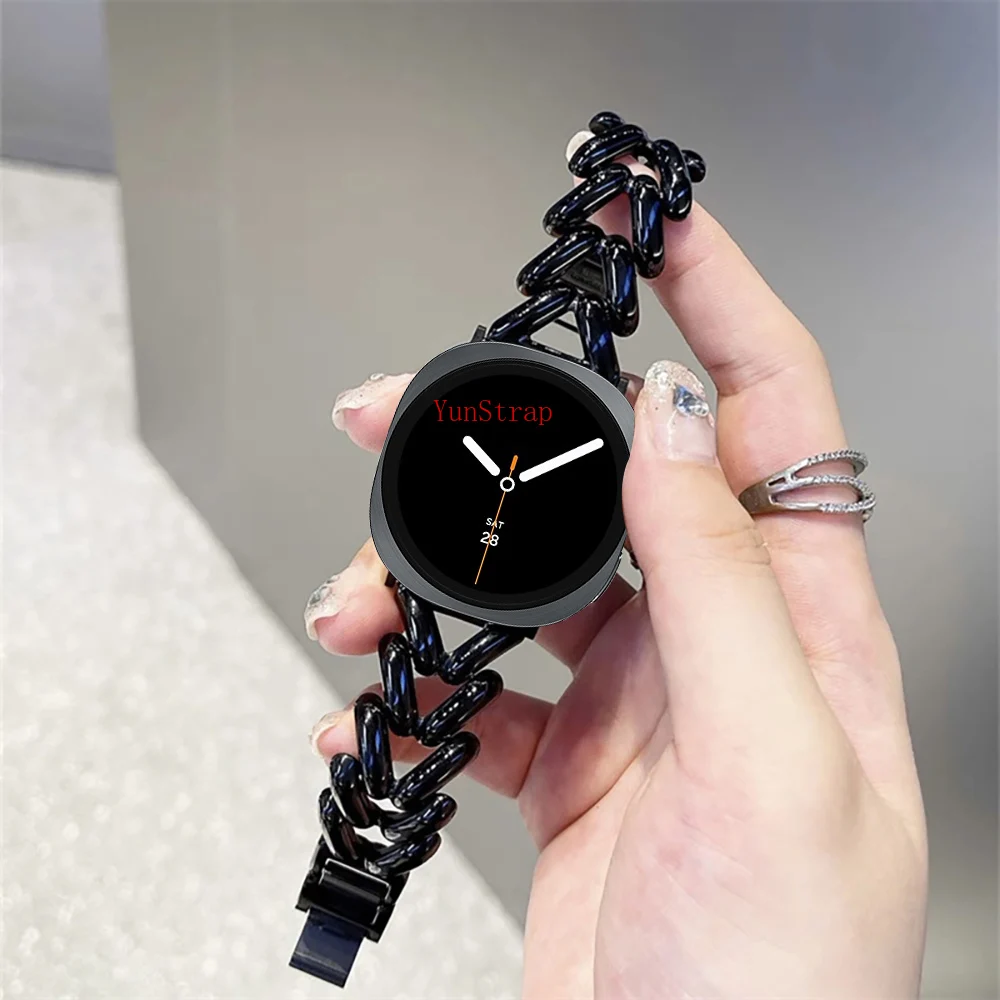 Love Metal V-Shaped Bracelet Strap