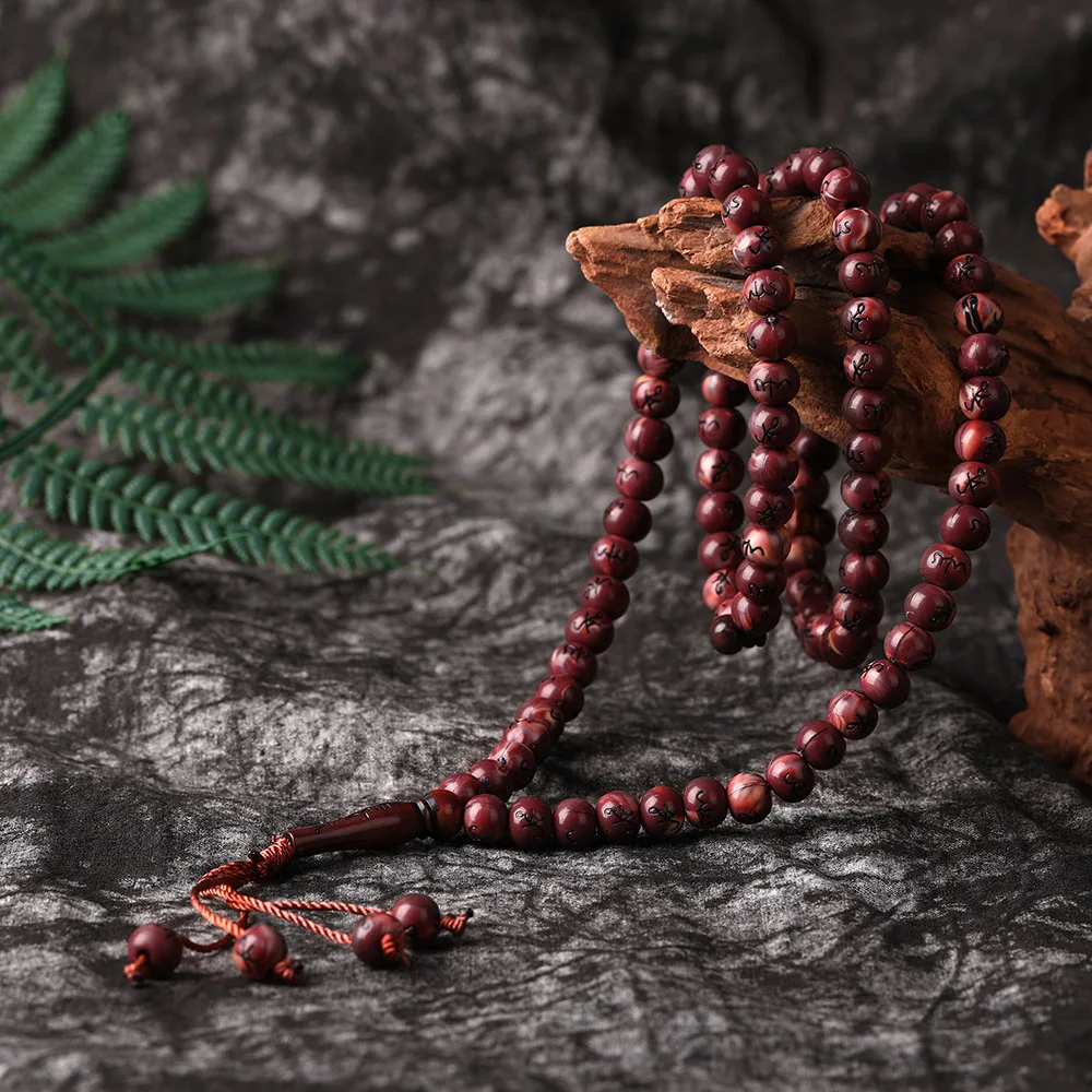 Muslim Middle East Bracelets Tassel Pendant Shape 99 Prayer Beads Rosary Islamic Tasbih Allah Masbaha Misbaha Tesbih Tespeeh beaded bracelet