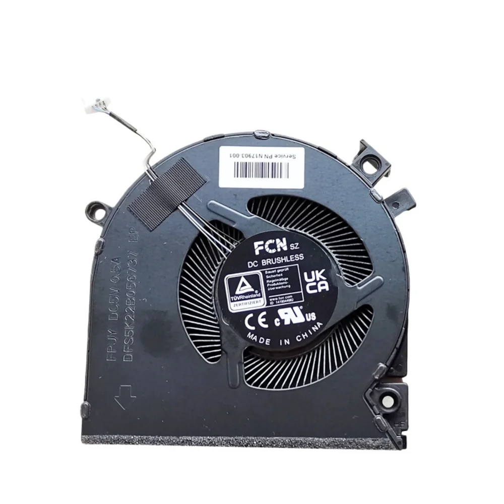 Reemplazo de ventilador de refrigeración de CPU para HP Victus 15-FA 15