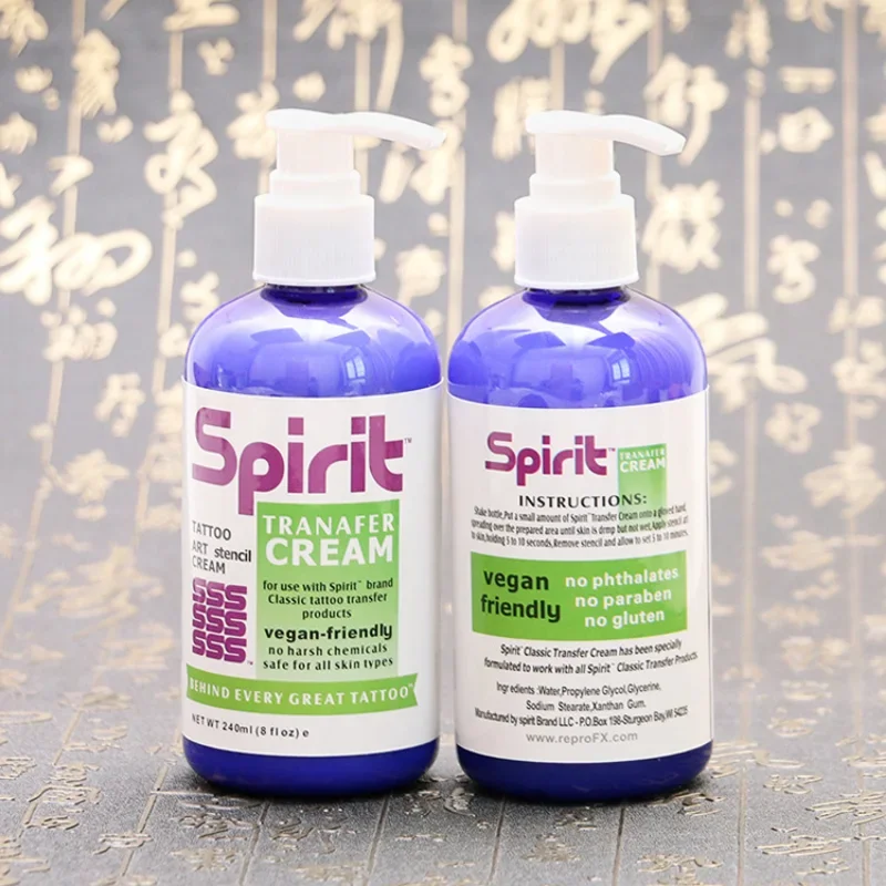 240ML Professional Tattoo Stencil Magic Gel Thermal Copier Tattoo Transfer Stuff Solution Cream Ink Set