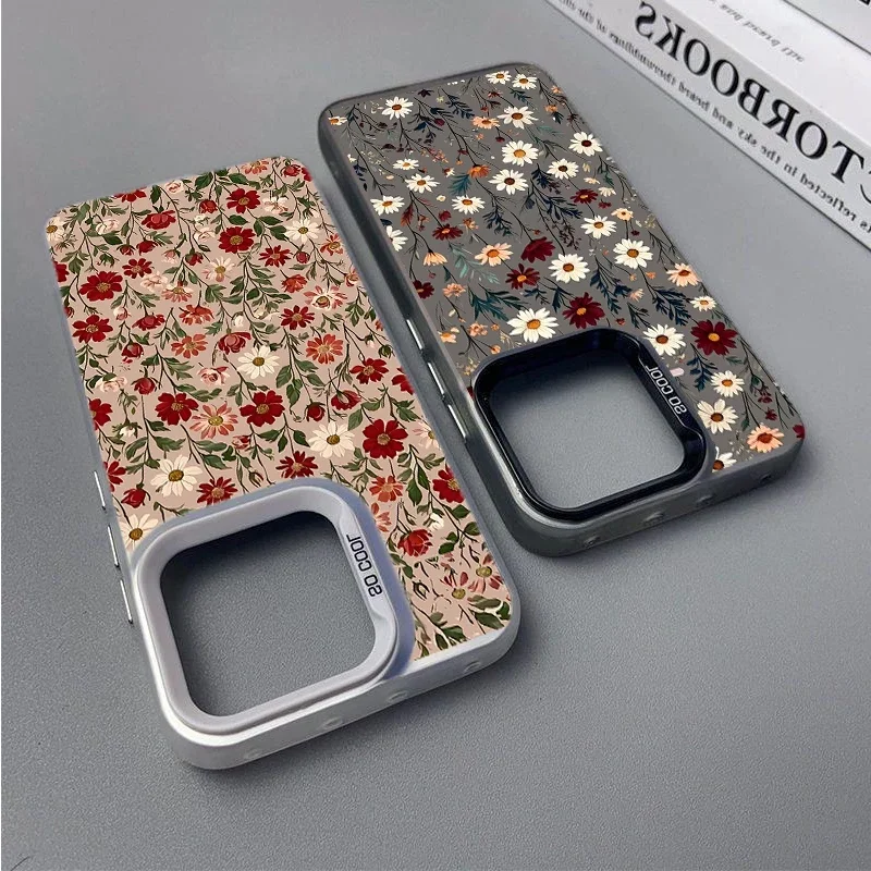Daisy Flowers Hard Cover Phone Case