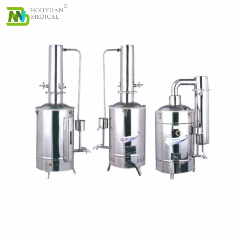 

HouYuan 5L/H Water Distiller Stainless Steel Laboratory Distillation Unit