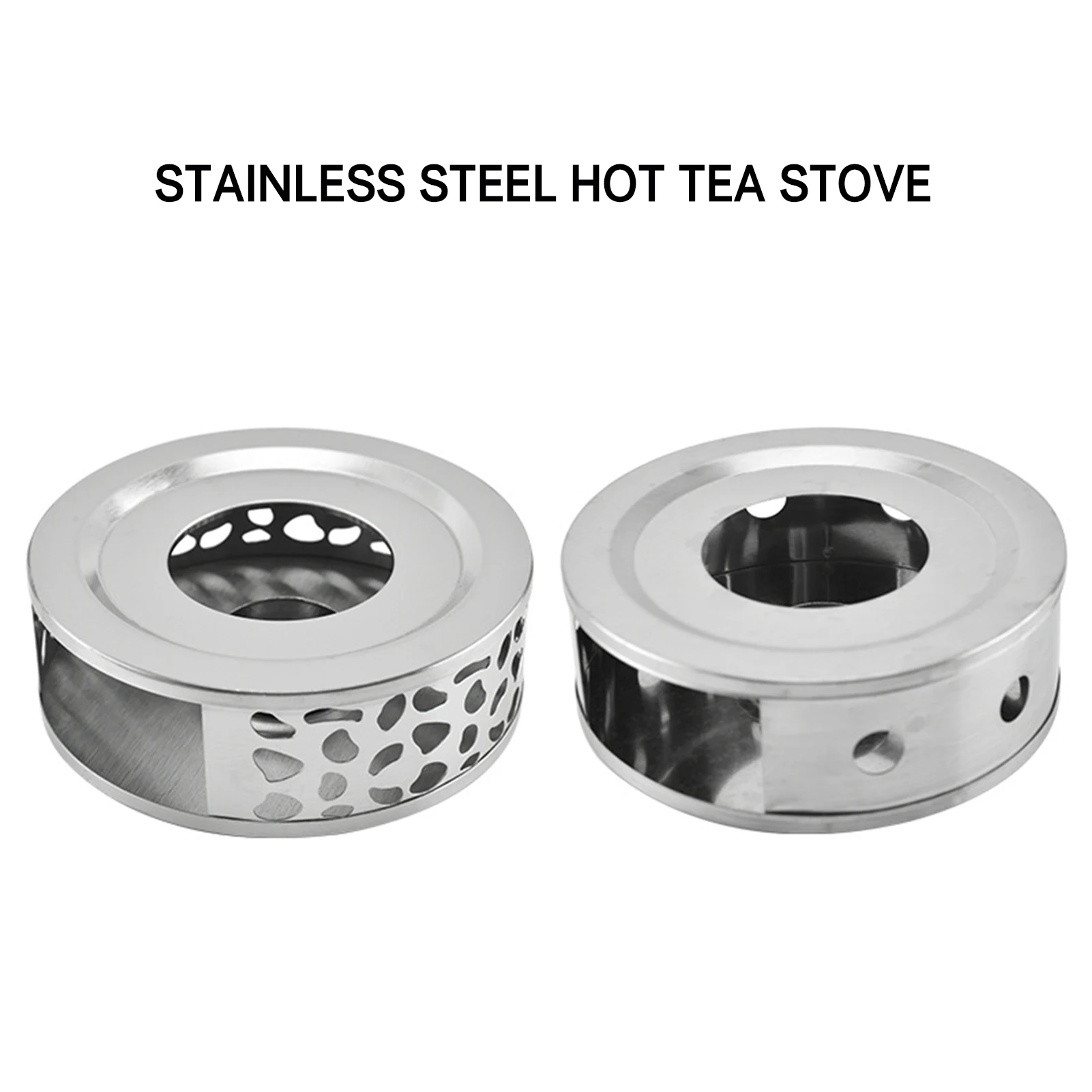 Coffee Tea Warmers 6.2 inch Stainless Steel Tea Light Candle Trivets Teapots & Coffee Serving Accessories tea warmer