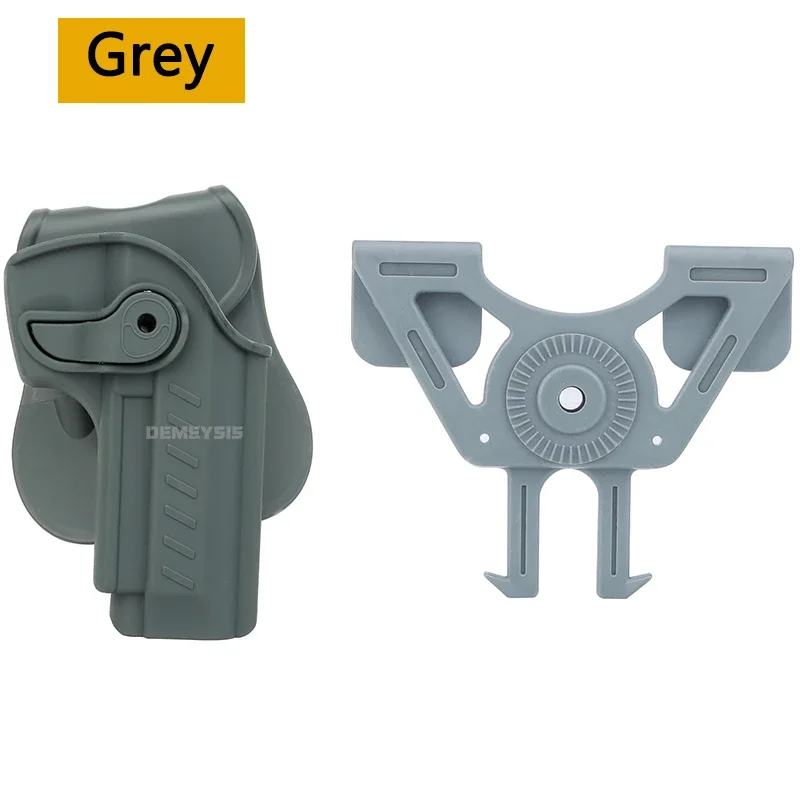 Enhanced Tactical Right Hand OWB Paddle Pistol Holster